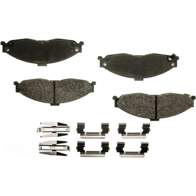 Front Disc Pads by AGNA BRAKES - PLD749CM pa2