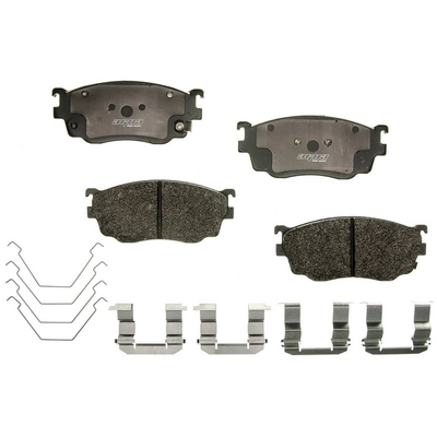 AGNA BRAKES - PLD755CM - Front Disc Brake Pad Set pa1