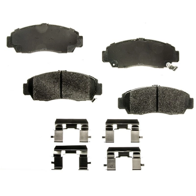 AGNA BRAKES - PLD787CM - Front Disc Brake Pad Set pa1