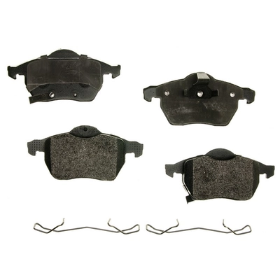 AGNA BRAKES - PLD819CM - Front Disc Brake Pad Set pa1