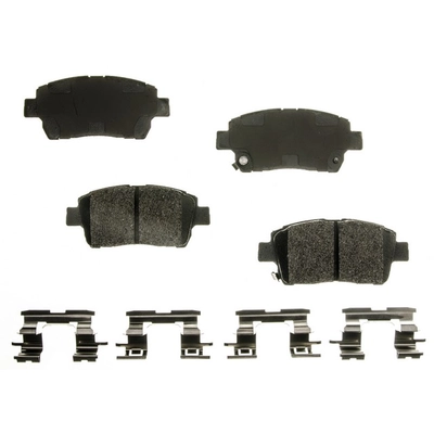 AGNA BRAKES - PLD822CM - Front Disc Brake Pad Set pa1