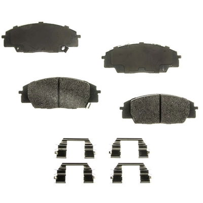 AGNA BRAKES - PLD829CM - Front Disc Brake Pad Set pa1