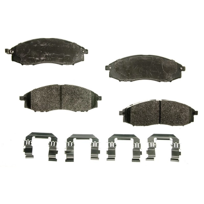 AGNA BRAKES - PLD830CM - Front Disc Brake Pad Set pa1