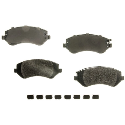 AGNA BRAKES - PLD856CM - Front Disc Brake Pad Set pa1