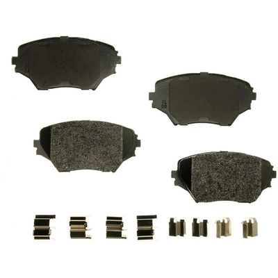 AGNA BRAKES - PLD862CM - Front Disc Brake Pad Set pa1