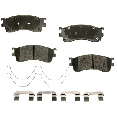 AGNA BRAKES - PLD893CM - Front Disc Brake Pad Set pa1