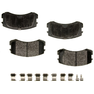 AGNA BRAKES - PLD904CM - Front Disc Brake Pad Set pa1