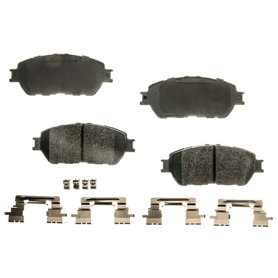 AGNA BRAKES - PLD906CM - Front Disc Brake Pad Set pa1