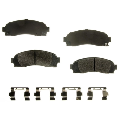 AGNA BRAKES - PLD913CM - Front Disc Brake Pad Set pa1