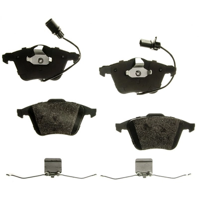 AGNA BRAKES - PLD915ECM - Front Disc Brake Pad Set pa1