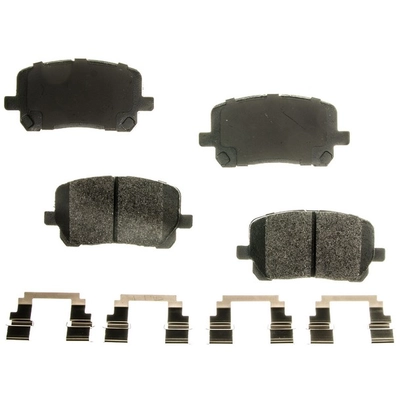 AGNA BRAKES - PLD923CM - Front Disc Brake Pad Set pa1