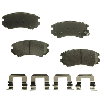 AGNA BRAKES - PLD924CM - Front Disc Brake Pad Set pa1