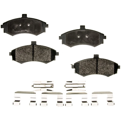 AGNA BRAKES - PLD941CM - Front Disc Brake Pad Set pa1