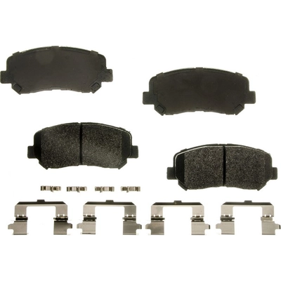 Front Disc Pads by AGNA BRAKES - PXD1640 pa2