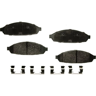 Front Disc Pads by AGNA BRAKES - PXD931 pa3