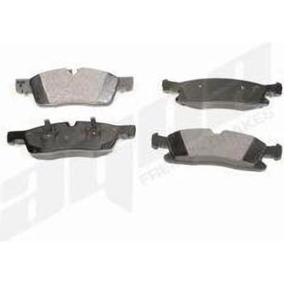 Front Disc Pads by AGNA BRAKES - PLD1629CM pa1