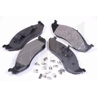 Front Disc Pads by AGNA BRAKES - PLD477CM pa1