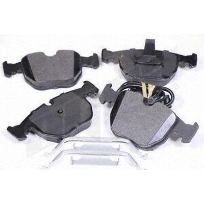 Front Disc Pads by AGNA BRAKES - PLD681BCM pa1