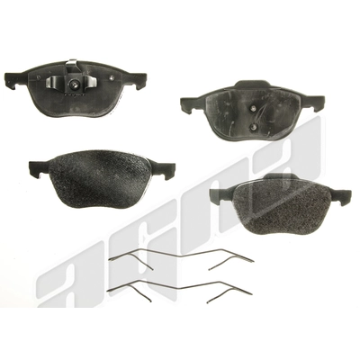 Front Disc Pads by AGNA BRAKES - PXD1044 pa1