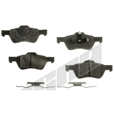 Front Disc Pads by AGNA BRAKES - PXD1047 pa1