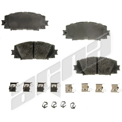 Front Disc Pads by AGNA BRAKES - PXD1184 pa2