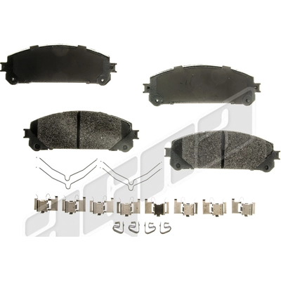 Front Disc Pads by AGNA BRAKES - PXD1324 pa1