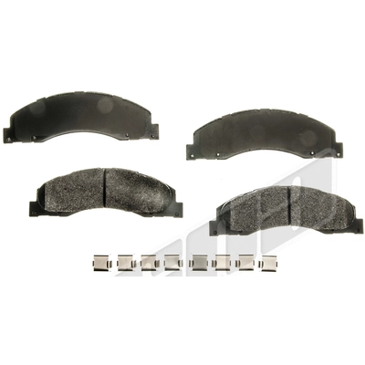 Front Disc Pads by AGNA BRAKES - PXD1328 pa1
