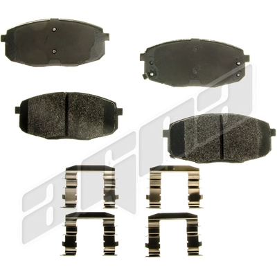 Front Disc Pads by AGNA BRAKES - PXD1397 pa1