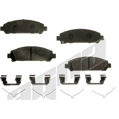 Front Disc Pads by AGNA BRAKES - PXD1401 pa1