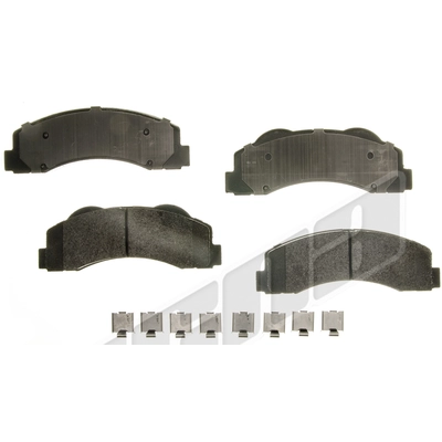 Front Disc Pads by AGNA BRAKES - PXD1414 pa1