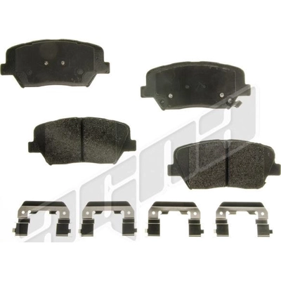 Front Disc Pads by AGNA BRAKES - PXD1432 pa2