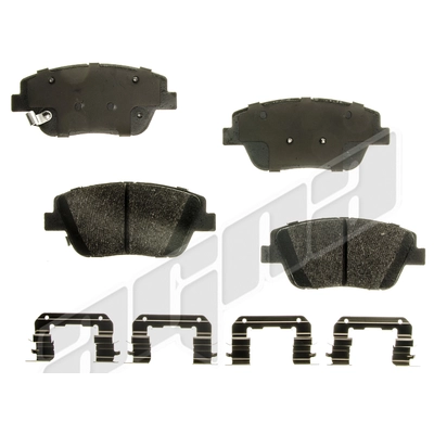Front Disc Pads by AGNA BRAKES - PXD1444 pa1