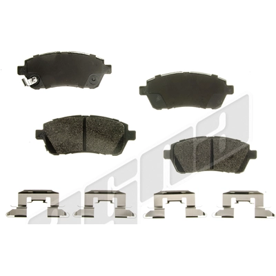 Front Disc Pads by AGNA BRAKES - PXD1454A pa1