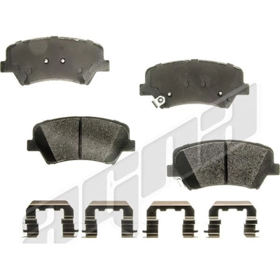 Front Disc Pads by AGNA BRAKES - PXD1543 pa2