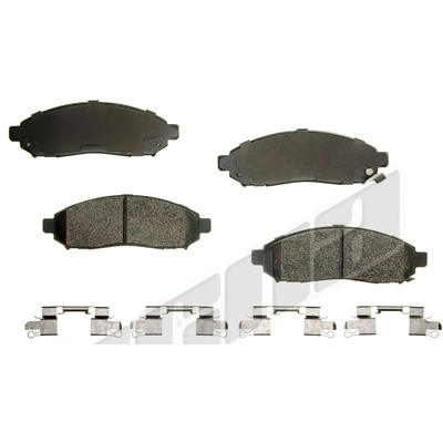 Front Disc Pads by AGNA BRAKES - PXD1548 pa1