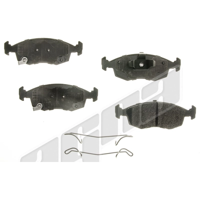 Front Disc Pads by AGNA BRAKES - PXD1568 pa1