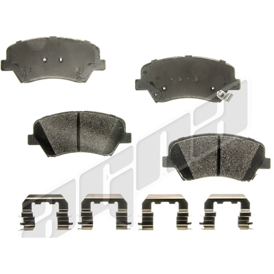 Front Disc Pads by AGNA BRAKES - PXD1595 pa1
