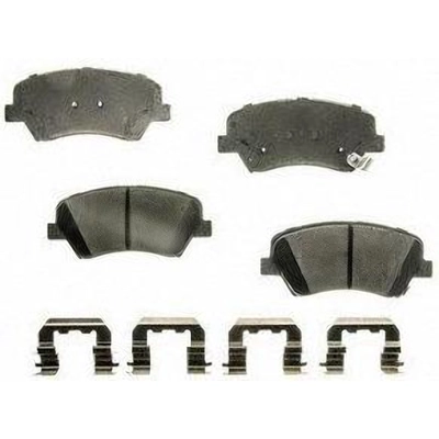 Front Disc Pads by AGNA BRAKES - PXD1595 pa3