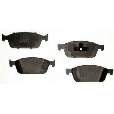 Front Disc Pads by AGNA BRAKES - PXD1668 pa2