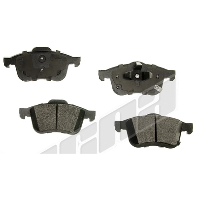 Front Disc Pads by AGNA BRAKES - PXD1721 pa1