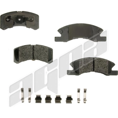 Front Disc Pads by AGNA BRAKES - PXD1731 pa2