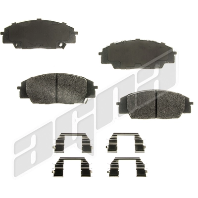Front Disc Pads by AGNA BRAKES - PXD829 pa1
