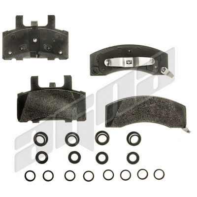 Front Disc Pads by AGNA BRAKES - PXD845 pa1