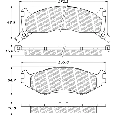 Front Disc Pads by CENTRIC PARTS - 500.05240 pa6
