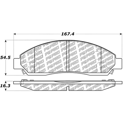 Front Disc Pads by CENTRIC PARTS - 500.10390 pa8