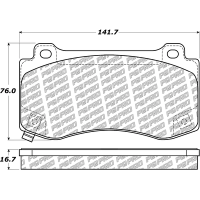 Plaquette de frein avant by CENTRIC PARTS - 500.11490 pa4