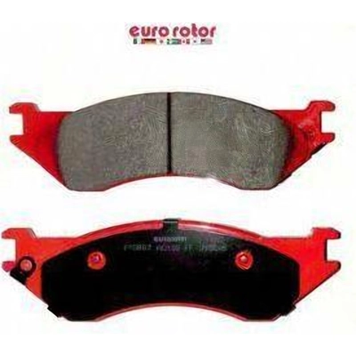 Front Disc Pads by EUROROTOR - XD897H pa2