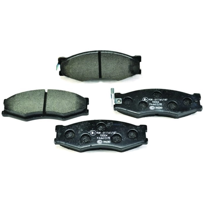 Front Disc Pads by HELLA PAGID - 355005621 pa7