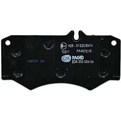 Front Disc Pads by HELLA PAGID - 355006061 pa17