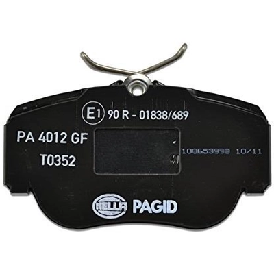 Front Disc Pads by HELLA PAGID - 355006181 pa12
